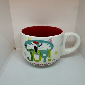 Hallmark Snoopy Large Christmas Mug Joy 2022 Peanuts
